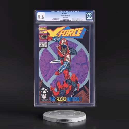 X-Force #2 CGC 9.6 White Pages (Marvel Comics, 9/91) - Universal