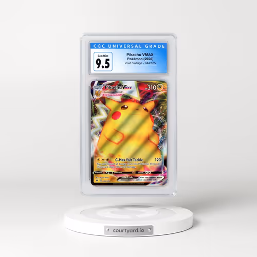 2020 Vivid Voltage #044/185 Pikachu VMAX - Holo (CGC 10 GEM MINT)
