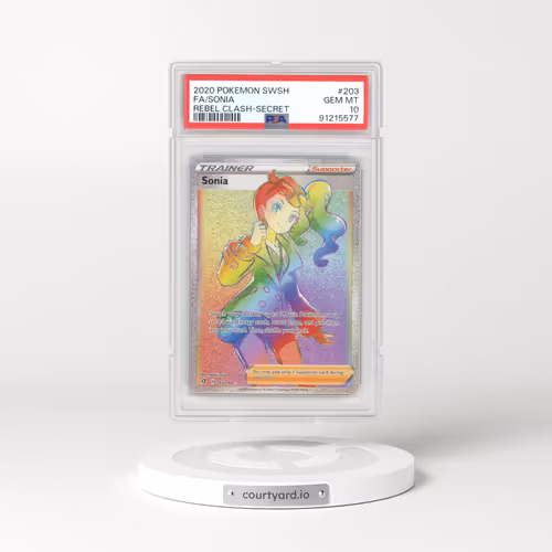 2020 Rebel Clash #203 Sonia - Secret (PSA 10 GEM MINT)
