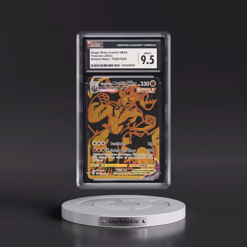 2022 Brilliant Stars #TG29/TG30 Single Strike Urshifu VMAX - Trainer Gallery Holo (CGC 9.5 MINT+)