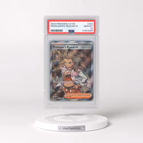 2023 Pokémon Svi EN-Scarlet & Violet #240 Professor's Research - Ultra Rare (PSA 10 GEM MINT)