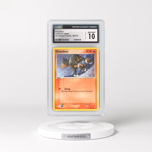 2005 EX Unseen Forces #60 Houndour (CGC 10 GEM MINT)