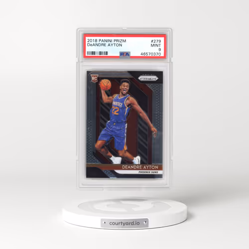 2018 Panini Prizm #279 DeAndre Ayton (PSA 9 MINT)