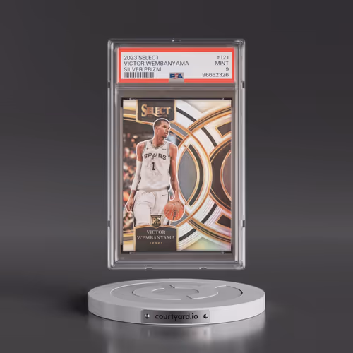2023 Panini Select #121 Victor Wembanyama - Silver Prizm (PSA 9 MINT)