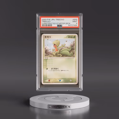 2003 Pokémon Treecko Constructed Starter Deck #002 Treecko (PSA 9 MINT)