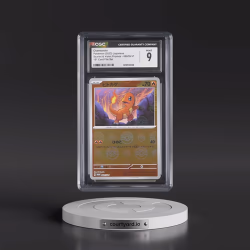 2022 Scarlet & Violet Promos #060/SV-P Charmander - Reverse Holo 151Â Card File Set (Poké Ball ) (CG