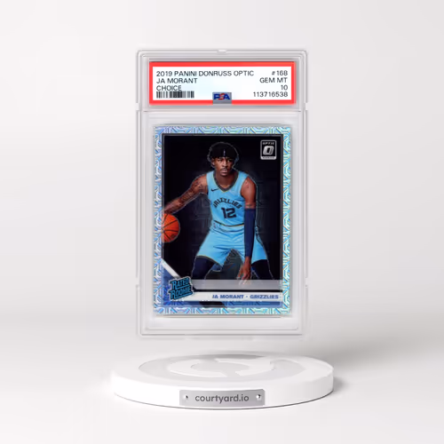 2019 Panini Donruss Optic #168 Ja Morant - Choice (PSA 10 GEM MINT)