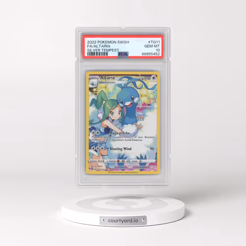 2022 Pokémon Sword & Shield Silver Tempest #TG11 Altaria - Full Art (PSA 10 GEM MINT)
