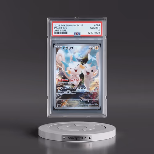 2023 Pokémon Sv1v-Violet EX #084 Pachirisu - Art Rare (PSA 10 GEM MINT)