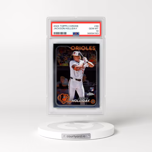 2024 Topps Chrome #88 Jackson Holliday (PSA 10 GEM MINT)