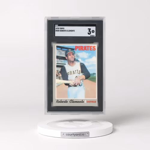 1970 Topps #350 Roberto Clemente (SGC 3 VG)