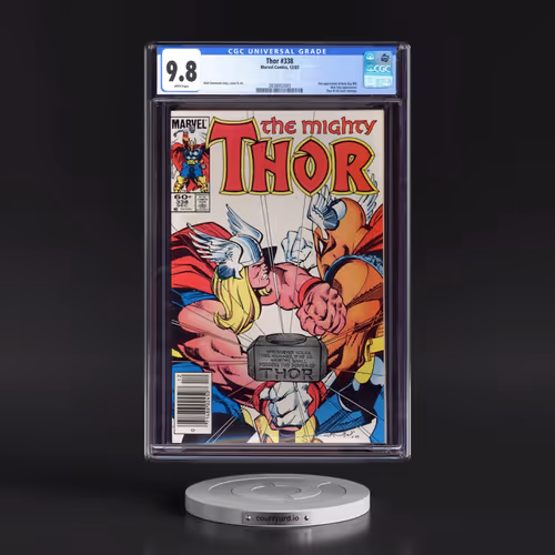 Thor #338 CGC 9.8 White Pages (Marvel Comics, 12/83) - Universal