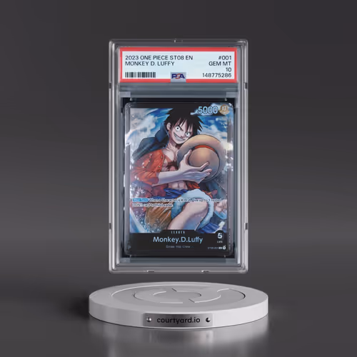 2023 One Piece Starter Deck ST08-Monkey D. Luffy #001 Monkey D. Luffy (PSA 10 GEM MINT)
