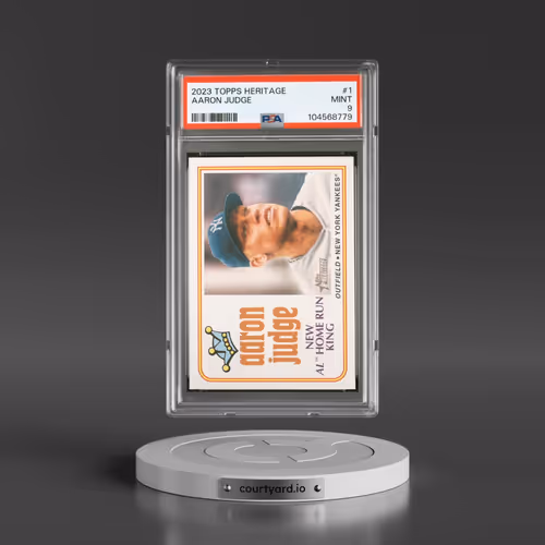 2023 Topps Heritage #1 Aaron Judge (PSA 9 MINT)