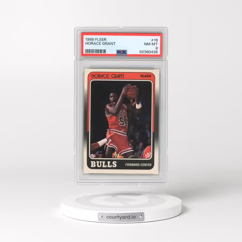 1988 Fleer #16 Horace Grant (PSA 8 NM-MT)