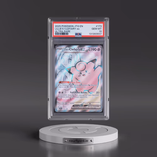 2025 Pokémon Jtg EN-Journey Together #173 Lillie's Clefairy EX - Holo Ultra Rare (PSA 10 GEM MINT)