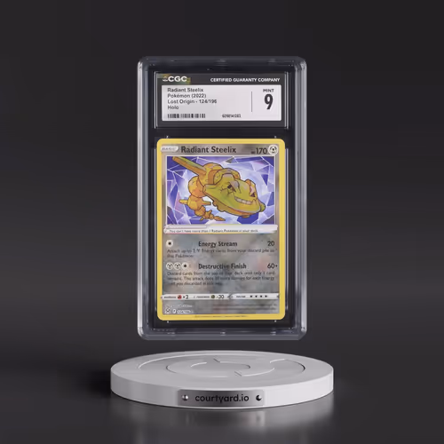2022 Lost Origin #124/196 Radiant Steelix - Holo (CGC 9 MINT)