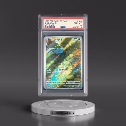 2023 Pokémon Sv2a-Pokemon 151 #166 Bulbasaur - Art Rare (PSA 10 GEM MINT)