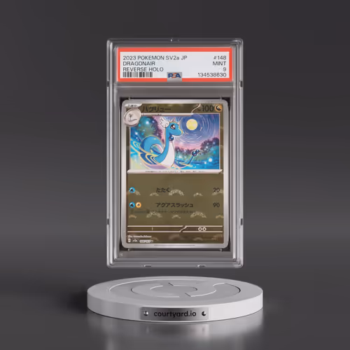 2023 Pokémon Sv2a-Pokemon 151 #148 Dragonair - Reverse Holo (PSA 9 MINT)