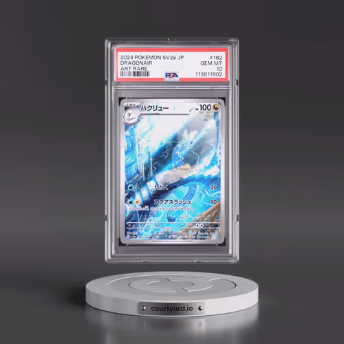 2023 Pokémon Sv2a-Pokemon 151 #182 Dragonair - Art Rare (PSA 10 GEM MINT)