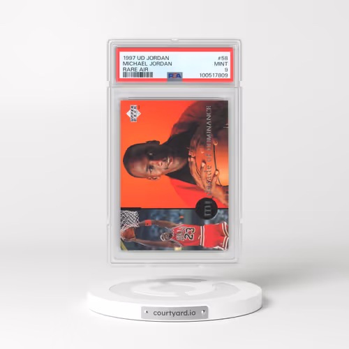 1997 Upper Deck MJ Rare Air #58 Michael Jordan (PSA 9 MINT)