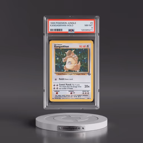 1999 Pokémon Jungle #5 Kangaskhan - Holo (PSA 8 NM-MT)