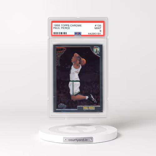 1998 Topps Chrome #135 Paul Pierce (PSA 9 MINT)