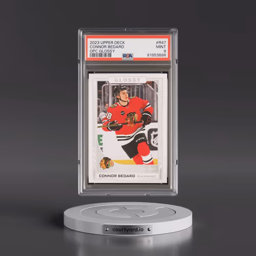 2023 Upper Deck OPC Glossy #R47 Connor Bedard (PSA 9 MINT)