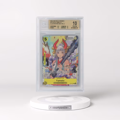 2025 One Piece Card Game Promos #ST13016 Yamato C/(Illustration Box Vol.2) (BGS 10 PRISTINE)