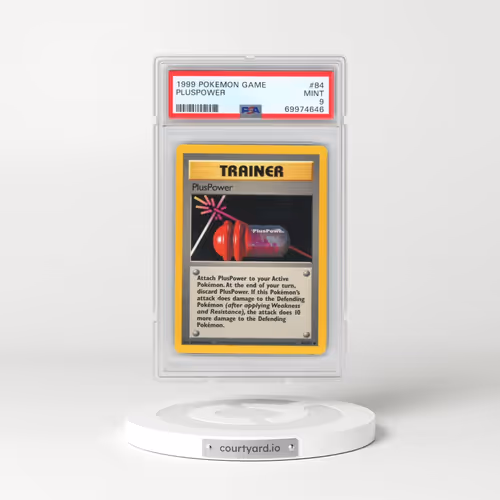 1999 Pokémon Game #84 Pluspower (PSA 9 MINT)