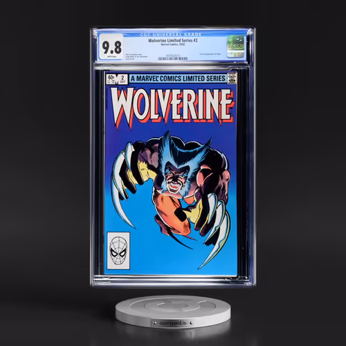 Wolverine Limited Series #2 CGC 9.8 White Pages (Marvel Comics, 10/82)