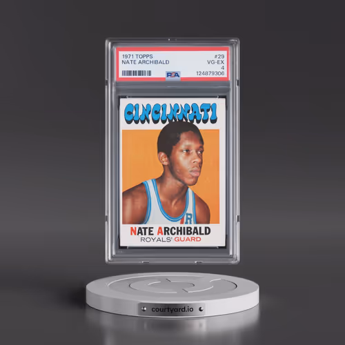 1971 Topps #29 Nate Archibald (PSA 4 VG-EX)
