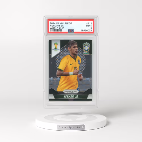 2014 Panini Prizm World Cup #112 Neymar Jr. (PSA 9 MINT)