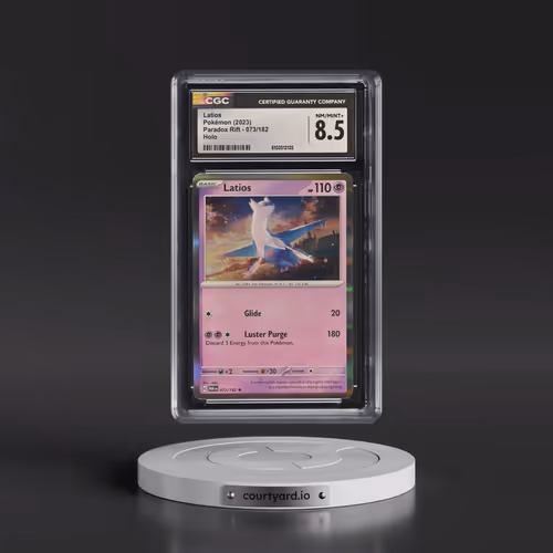 2023 Pokémon Par EN-Paradox Rift #073 Latios (CGC 8.5 NM-MT+)