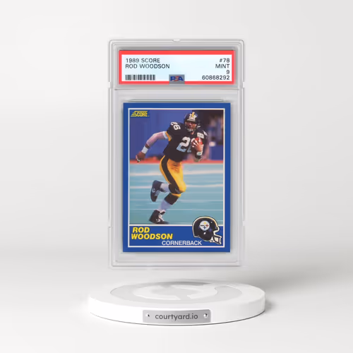 1989 Score #78 Rod Woodson (PSA 9 MINT)