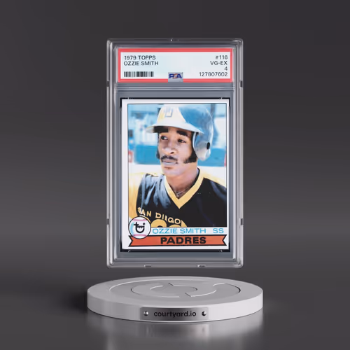 1979 Topps #116 Ozzie Smith (PSA 4 VG-EX)