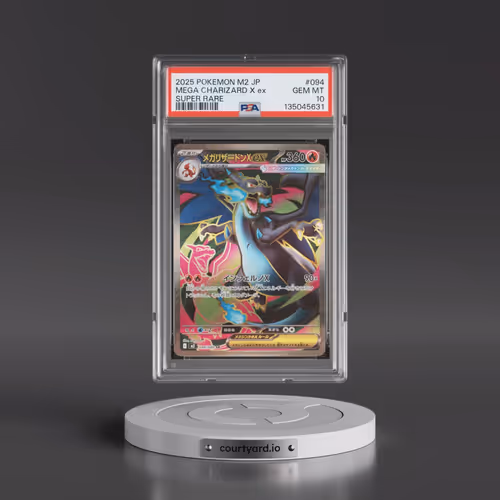2025 Pokémon M2-Inferno X #094 Mega Charizard X EX - Holo Super Rare (PSA 10 GEM MINT)