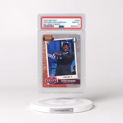 2023 Panini Instant NFL Draft Night #DN4 Anthony Richardson (PSA 10 GEM MINT)