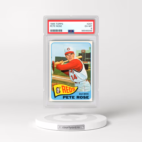 1965 Topps #207 Pete Rose (PSA 6 EX-MT)