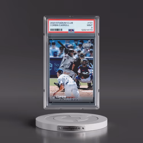 2023 Topps Stadium Club #131 Corbin Carroll (PSA 9 MINT)