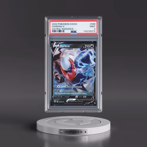2022 Pokémon Sword & Shield Astral Radiance #098 Darkrai V - Holo (PSA 9 MINT)