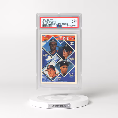 1994 Topps #158 SS Prospects - Miller/Wilson/Jeter/Neal (PSA 9 MINT)
