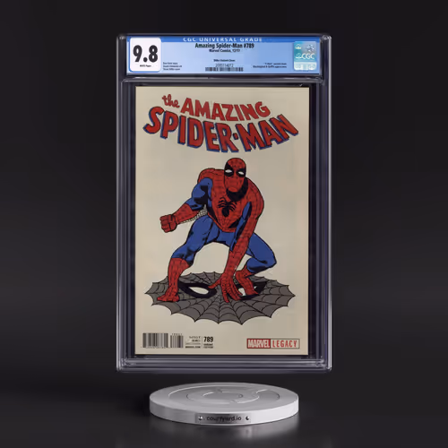 Amazing Spider-Man #789 CGC 9.8 White Pages (Marvel Comics, 12/17) - Universal Ditko Variant Cover