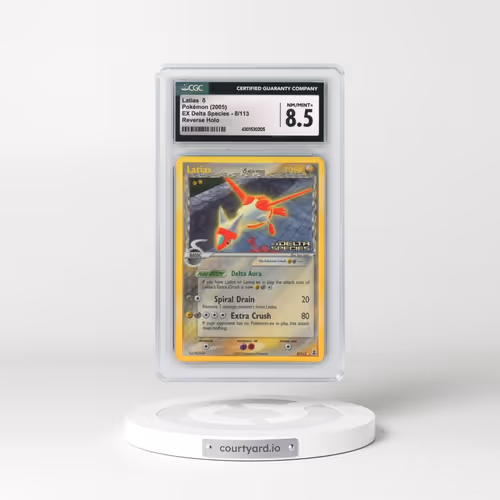 2005 EX Delta Species #8/113 Latias δ - Reverse Holo (CGC 8.5 NM-MT+)