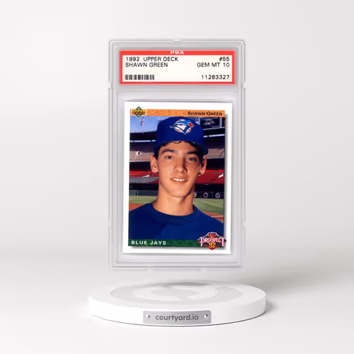 1992 Upper Deck #55 Shawn Green (PSA 10 GEM MINT)