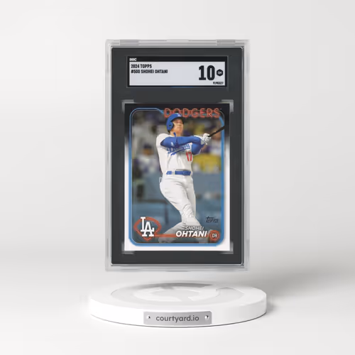 2024 Topps #500 Shohei Ohtani (SGC 10 GEM MINT)