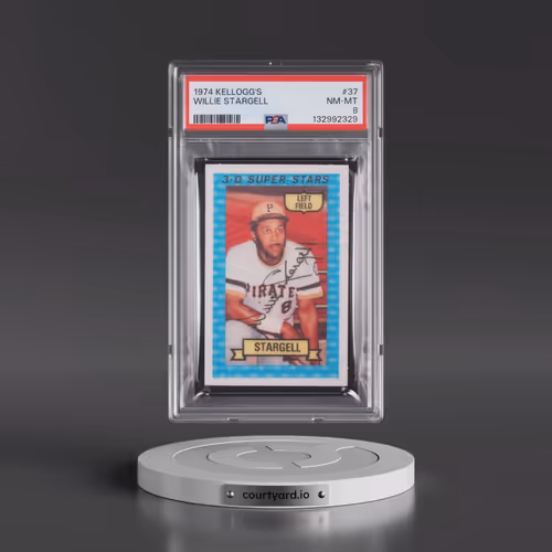 1974 Kellogg's #37 Willie Stargell (PSA 8 NM-MT)
