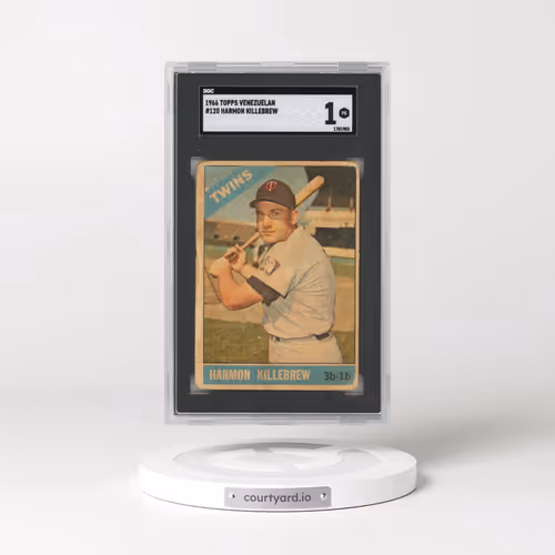 1966 Topps Venezuelan #120 Harmon Killebrew (SGC 1 PR)