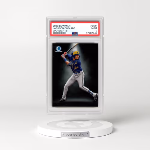 2023 Bowman Spotlights #BS11 Jackson Chourio (PSA 9 MINT)