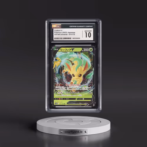 2022 VSTAR Universe #011/172 Leafeon V - Holo (CGC 10 GEM MINT)